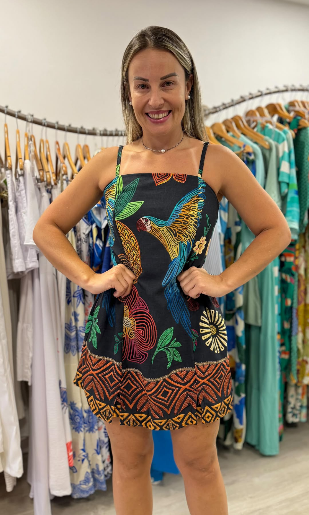 1247 | Vestido Lais Pássaro Livre