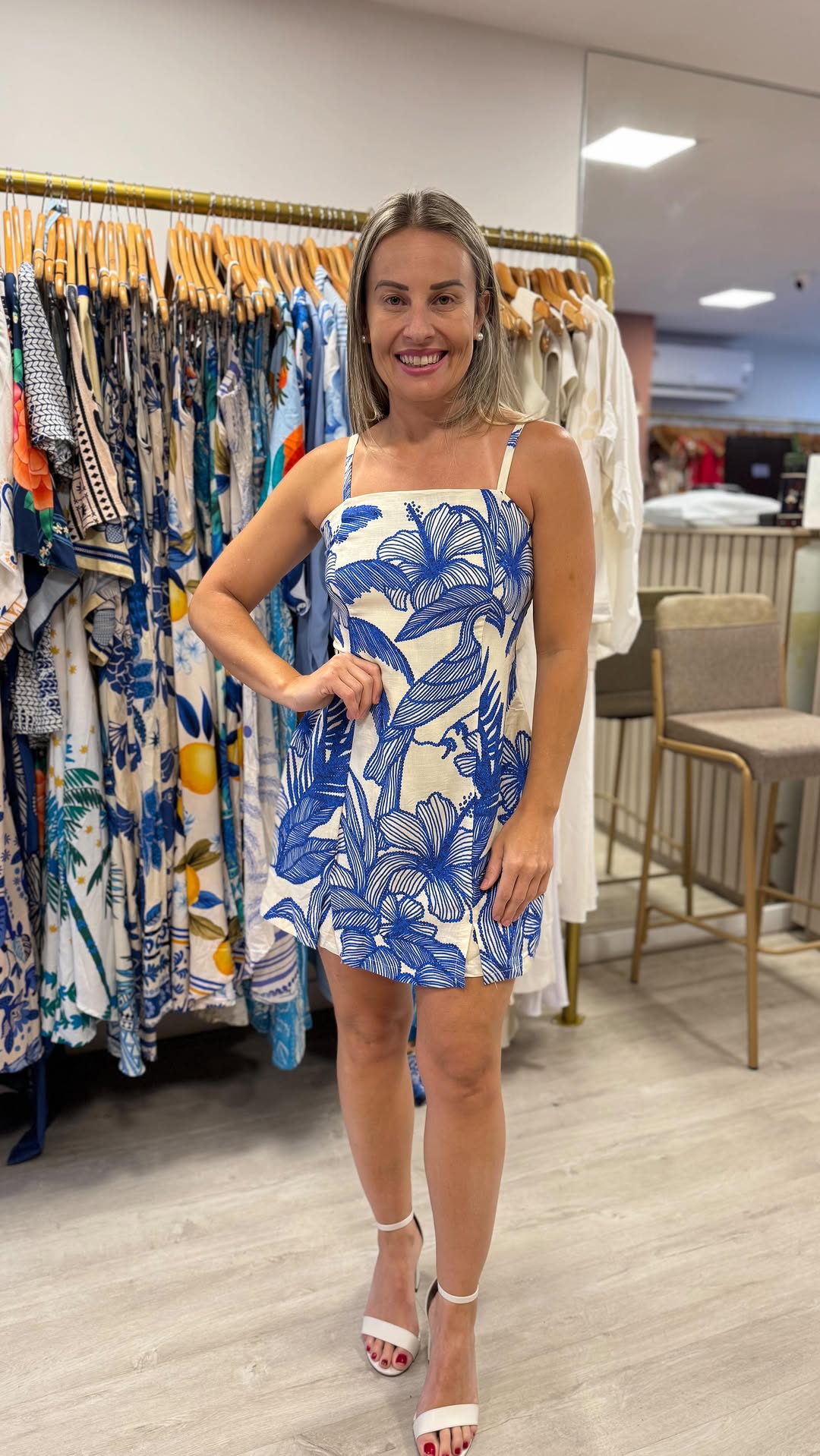 1319 | Macacão Raquel Folhagem Viva